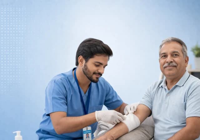 Dressing on Call at Home