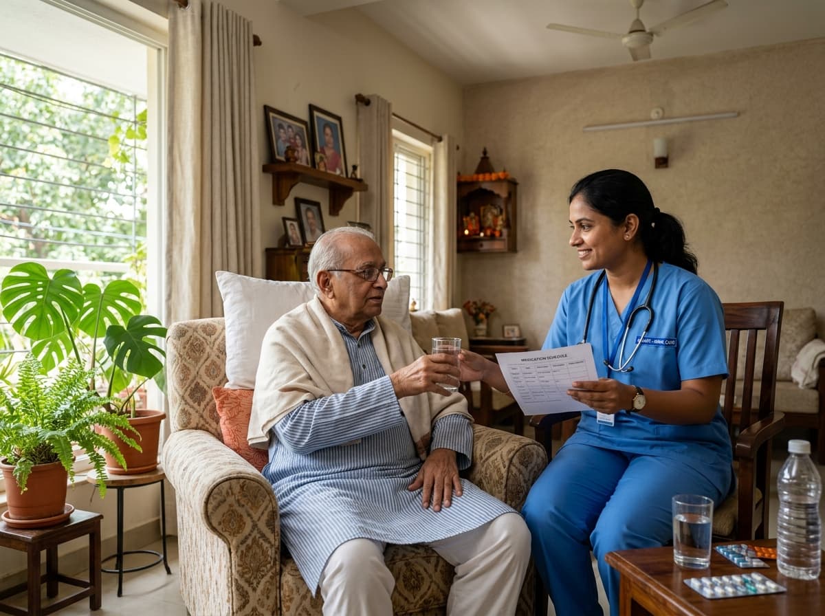 Post-Hospitalization Nursing Care home care delivery in Delhi NCR