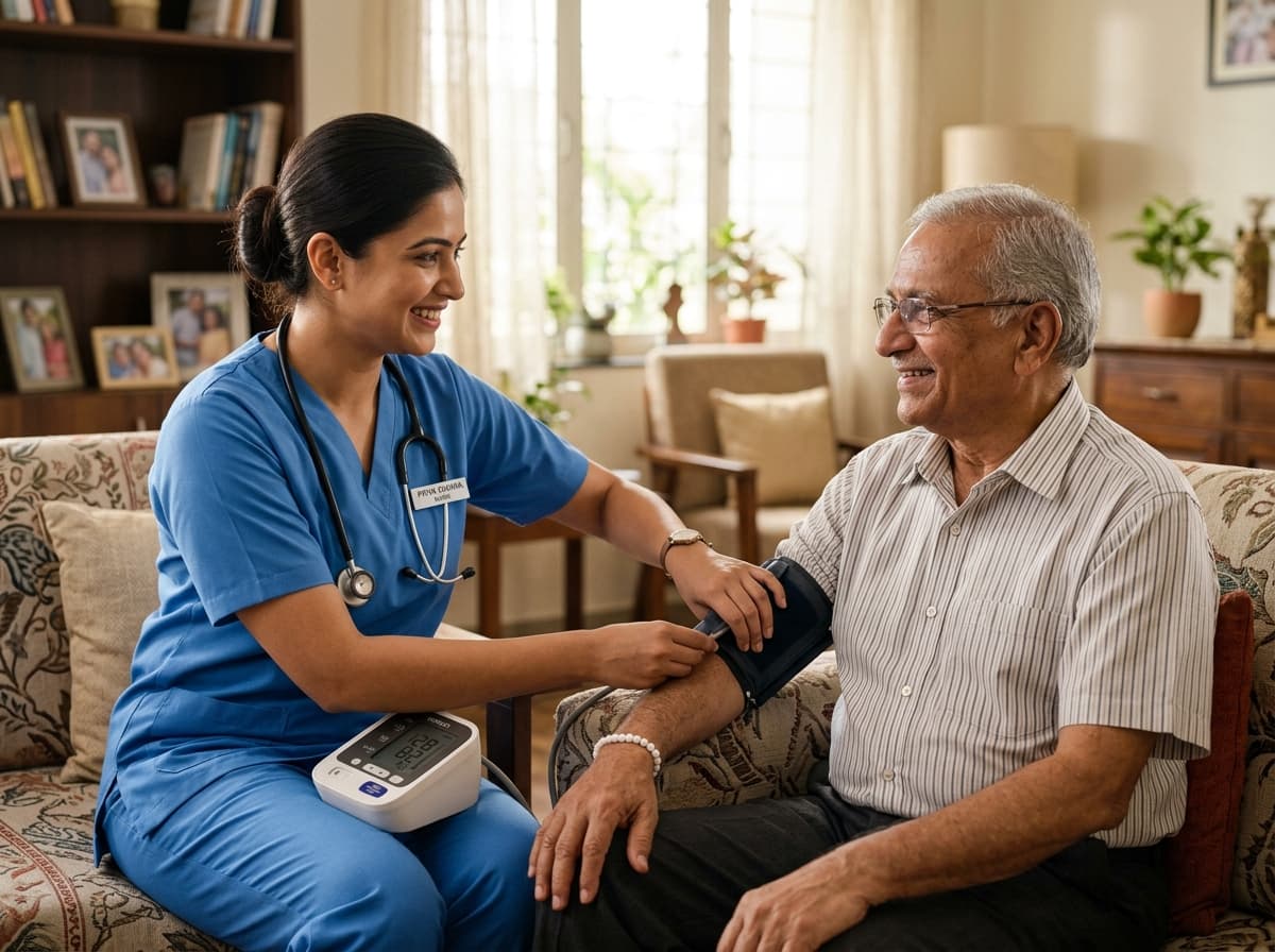 Vital Signs Monitoring home care delivery in Delhi NCR