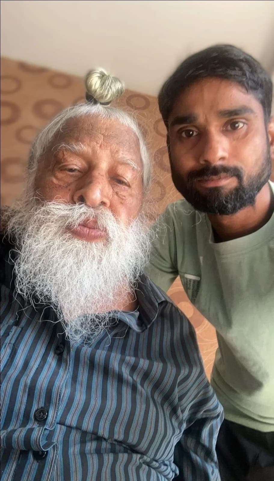 CareOn24 attendant with senior patient