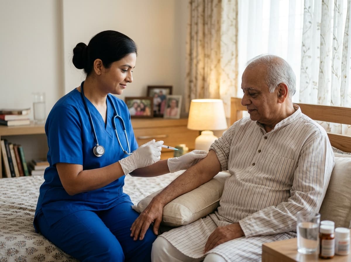 Injection & Medication Support home care delivery in Delhi NCR