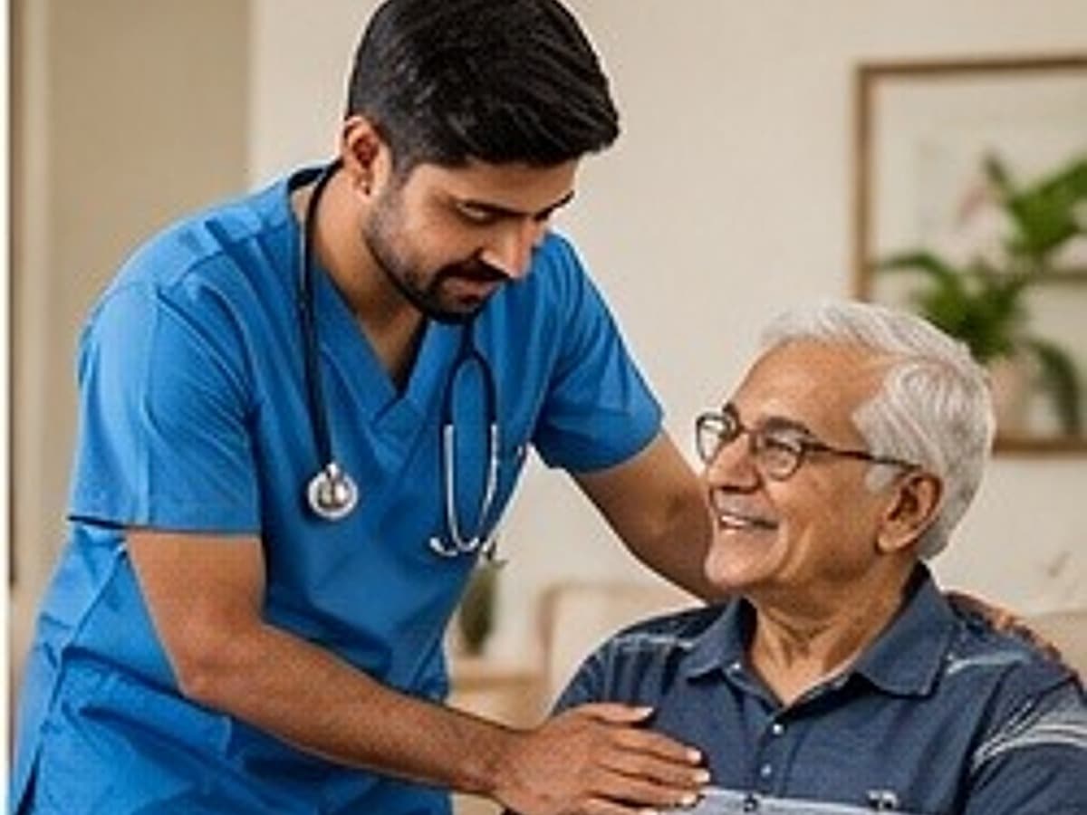 Male Nurse at Home home care delivery in Delhi NCR
